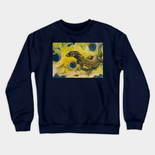 Goanna Monitor Lizard Crewneck Sweatshirt